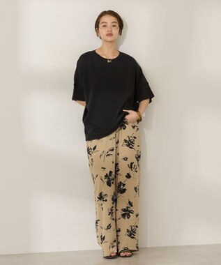 AMERICAN HOLIC 【WEB限定】【UVカット＋接触冷感】 コクーンカットプルオーバー Black