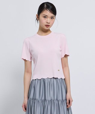 TOCCA LITTLE RIPPLES ニットトップス ピンク系