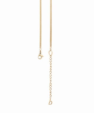 blancotokyo 【金アレ対応アクセ】平スネークネックレス ECHELLE GOLD