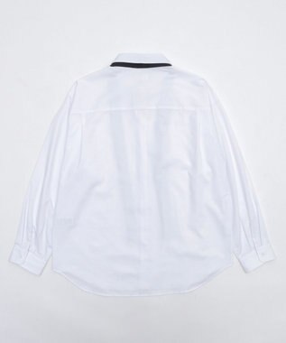 WEGO 【ユニセックス着用ITEM/MLサイズ展開】TRボウタイシャツ（LS） ホワイト