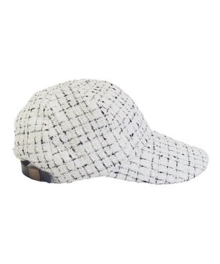 ATRENA FANCYロングブリムキャップ ホワイト