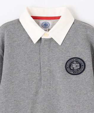 J.PRESS KIDS 【140-170cm】ホワイトカラー ポロシャツ グレー系