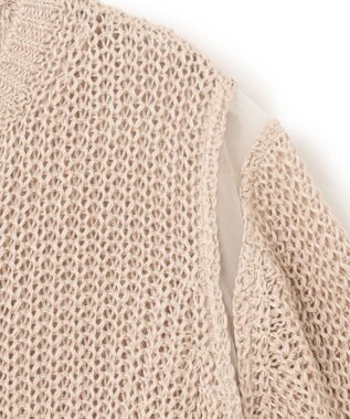 BEIGE， OLIVIER / ニットカーディガン Flax