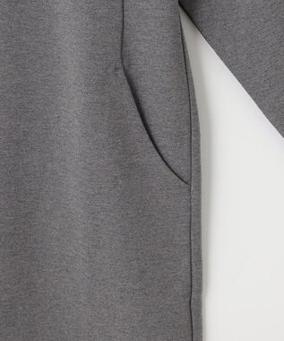 23区GOLF 一枚でスタイリングが完結！【WOMEN】【WEB限定】モックネック ワンピース 体型カバー グレー系