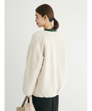 Green Parks ・ＳＵＧＡＲ　ＳＰＯＯＮ　２ｗａｙフラワーキルトブルゾン Ivory