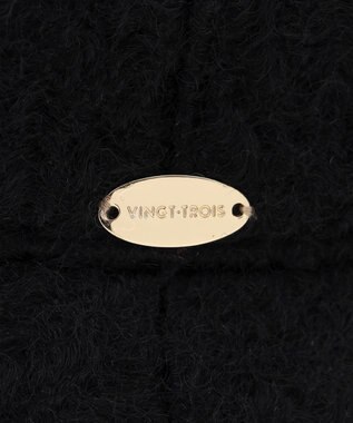 23区 【見上愛さん着用】プードルボア バケットハット ブラック系