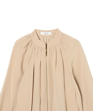 JOSEPH サテンツイル　ジャケット Powder