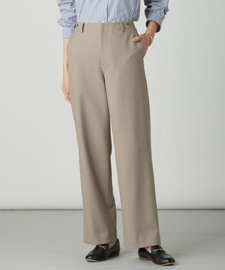 【WEB限定カラーあり】ツムギートflannel ストレート パンツ