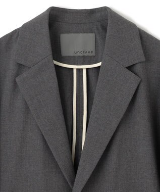 uncrave TRツイル ジャケット チャコール