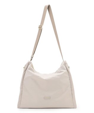 23区 ドロ－ストリング ショルダーバッグ(L) ベージュ系