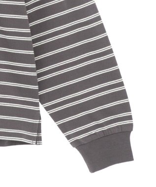 AMERICAN HOLIC PENNEY'S レトロボーダーロングTシャツ Charcoal Gray