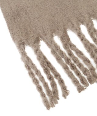 Green Parks ボリュームカラーマフラー Light Beige