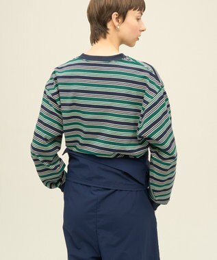 AMERICAN HOLIC PENNEY'S レトロボーダーロングTシャツ Navy