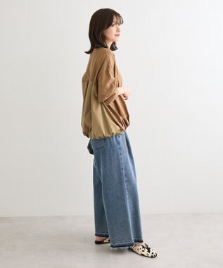 Green Parks バルーンドッキングプルオーバー Khaki