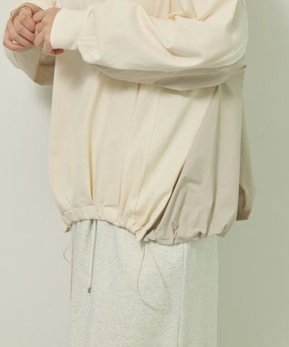 Green Parks バルーンドッキングプルオーバー Ivory