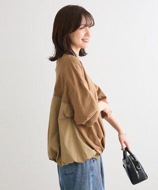 Green Parks バルーンドッキングプルオーバー Khaki
