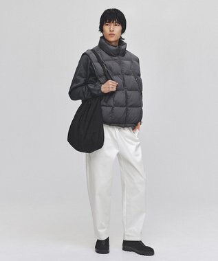 UNFILO MENS ウォーム ライトムーブ リバーシブルベスト [24年秋冬商品] グレー