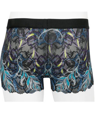 WACOAL MEN WACOAL MEN 【レースボクサー】 ボクサーパンツ フロント快適グラマラス 通気性 スカラ始末(裾部分) 前閉じ レース 下着 メンズ WT3826 /ワコールメン バイオレット