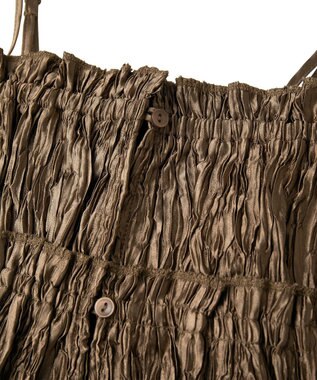 earth music&ecology シャーリングビスチェ Mocha