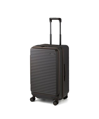 ACE BAGS & LUGGAGE EDGELINK CRUZBOX スーツケース フロントオープン 74/85L エキスパンド機能 05806 エッジリンク チョコレート