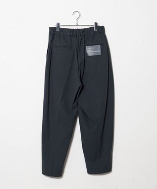 WEGO 起毛TR ワイドストレートスラックス ブルーその他