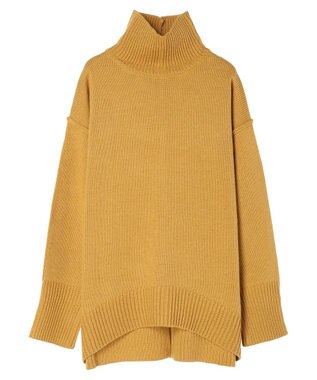 Green Parks ・Ｐｅｔｉｔ　Ｆｌｅｕｒ　タートルバックスリットニット Yellow