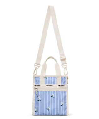 LeSportsac MINI N/S TOTE/ジャスミンストライプ ジャスミンストライプ