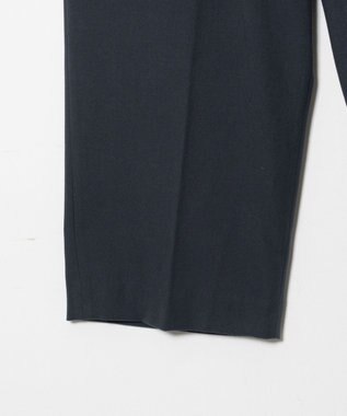 WEGO 起毛TR ワイドストレートスラックス ブルーその他