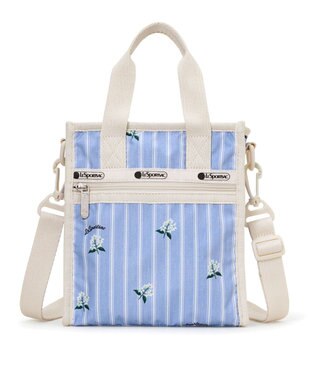 LeSportsac MINI N/S TOTE/ジャスミンストライプ ジャスミンストライプ