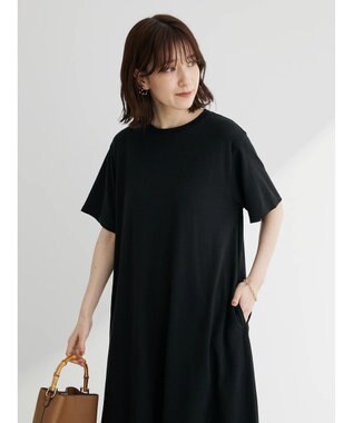 Green Parks Ａラインカットワンピース Black