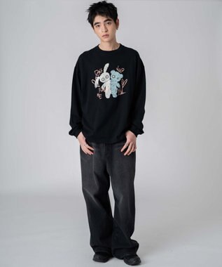 WEGO 【ユニセックス着用ITEM】アソートグラフィックT（LS） 柄4