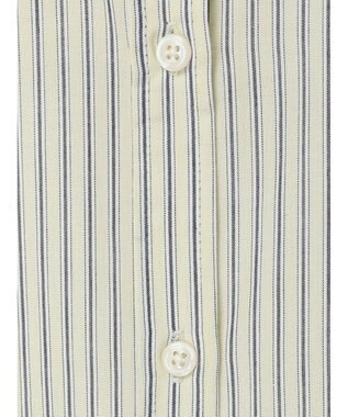 Green Parks ゆったり衿つきシャツ Stripe