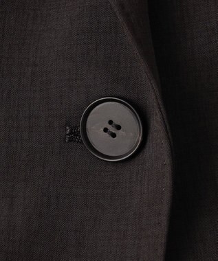 ICB 【先行予約】 レーヨンライクトロ テーラードジャケット チャコール