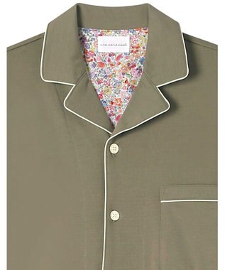 une nana cool 【綿100％】やわらか天竺メンズパジャマ　ＭＡＤＥ　ＷＩＴＨ　ＬＩＢＥＲＴＹ　ＦＡＢＲＩＣ GB