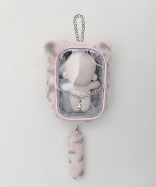 WEGO 【痛バ＆推し活グッズ】なりきりネコぬいポーチ 柄1