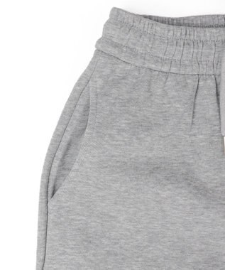 WEGO 【ウエストゴム】リボンカーゴスウェットパンツ 杢グレー