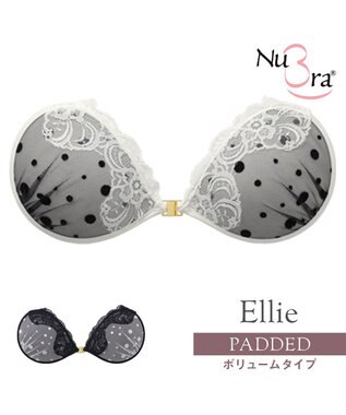BRADELIS New York 【NuBra / ボリュームアップ】パテッドヌーブラ エリー ホワイト