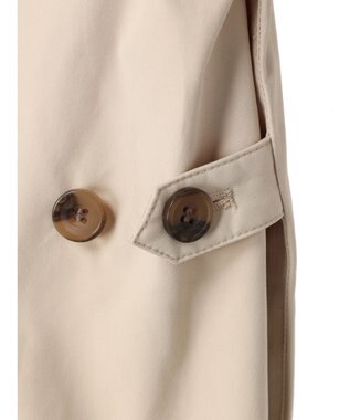 Green Parks 花粉防止　袖タックコート Beige