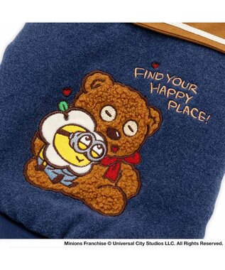 PET PARADISE ミニオン 遠赤外線 スタジャン 小型犬 ネイビー