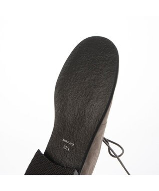 ing <ing>センターシームレースアップシューズ ベージュスエード