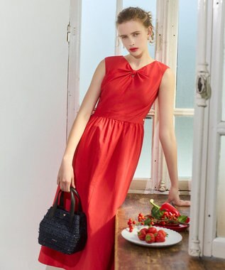 【WEB＆一部店舗限定カラーあり】RIBBON BOND DRESS ドレス