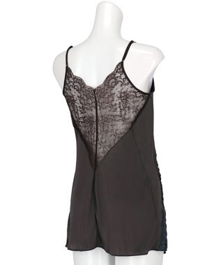 Wing キャミソール PB8000とペア 【8000シリーズ】 ロング丈 PS8000 ウイング／ワコール ブラック