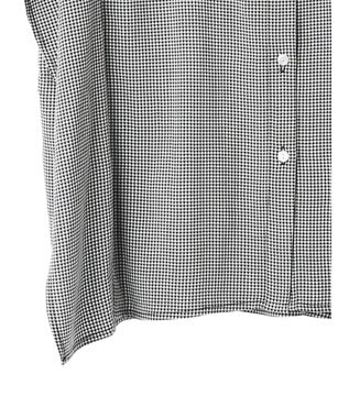 Green Parks 接触冷感　アソート柄ブラウス Gingham Check