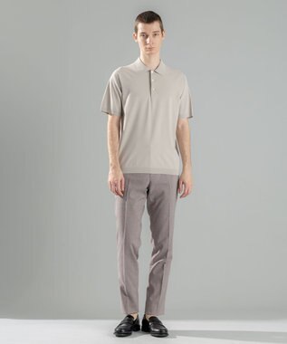 JOSEPH HOMME 【WEB限定カラーあり】【洗える/ストレッチ】リュクスレーヨン　ポロニット アイボリー系