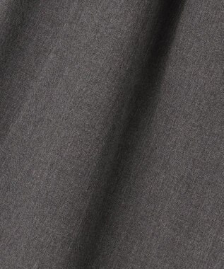 UNFILO 【セットアップ着用可】マイビューティ 側章ワイドパンツ チャコール