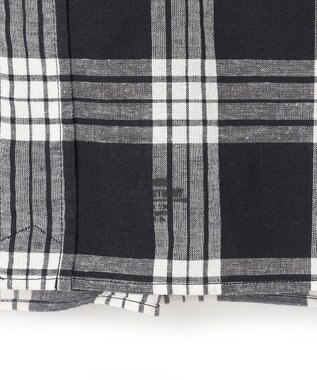 J.PRESS YORK STREET 【UNISEX】マドラスチェック ボタンダウンシャツ ブラック系4