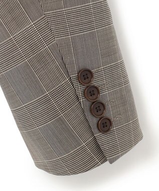 J.PRESS MEN 【J.PRESS MOVING】GUABELLO SPACEグレナカートチェック ジャケット ダークブラウン系4