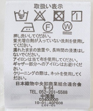 Green Parks ピンタックブラウス White