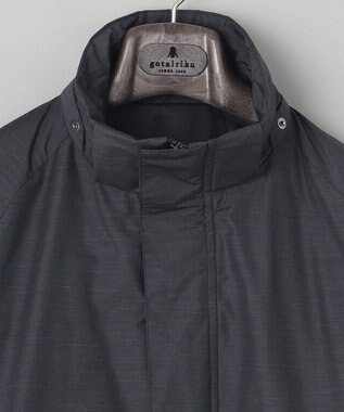 GOTAIRIKU 【ON/OFF兼用】ルミレットウール_スプリングフーデットパーカー グレー系