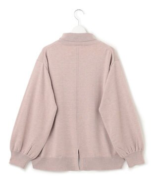 J.PRESS YORK STREET 【WOMEN】ロールネックプルオーバー ピンク系